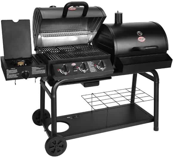 Char-Griller 5050 Duo Gas-and-Charcoal Grill